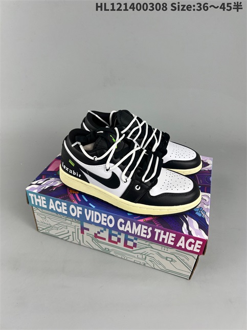 women air jordan 1 shoes H 2023-3-21-082